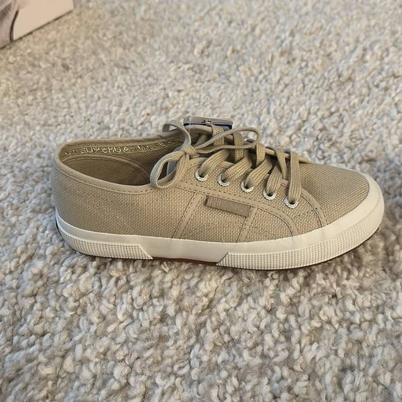 NWT SUPERGA cotu 2750 classic sz6 taupe - Picture 5 of 7